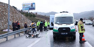 Bursa'da zincirleme trafik kazasında 4 kişi öldü, 6 kişi yaralandı