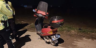 Bursa'dan Çalınan Motosiklet İnegöl'de Trafik Uygulamasında Yakalandı