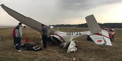 BURSA - Eğitim uçağının düşmesi sonucu iki pilot öldü