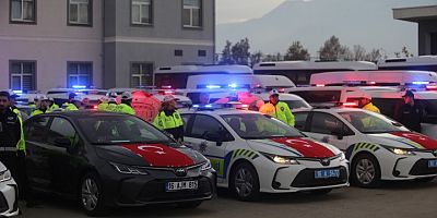 Bursa Emniyeti araç filosunu güçlendirdi: 119 yeni araç teslim edildi