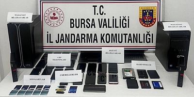 Bursa Merkezli Siber Dolandırıcılık Operasyonu: 7 Tutuklama
