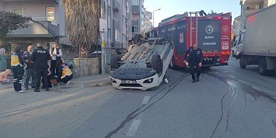 Bursa Mudanya'daki trafik kazasında 1 kişi yaralandı