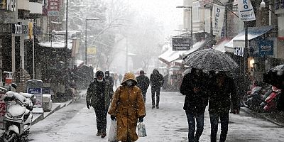 Bursa Valiliği'nden kar uyarısı