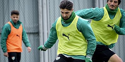 Bursaspor'da Hopaspor hazırlıkları devam ediyor