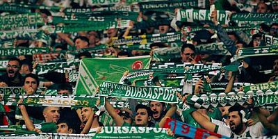 Bursaspor-Kahramanmaraşspor maçını 41 bin 570 taraftar izledi