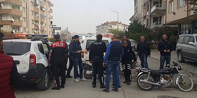 ÇALINAN MOTOSİKLETİNİ KOVALAMACA SONUNDA ELE GEÇİRDİ