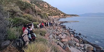 Çanakkale'de 67 düzensiz göçmen ve 3 Türk vatandaşı yakalandı
