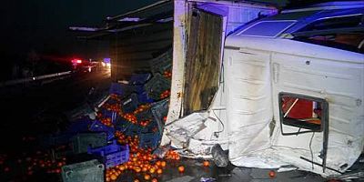 Çanakkale-İzmir kara yolundaki kazada 1 kişi öldü, 5 kişi yaralandı