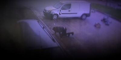 Çarpışma anı kamerada