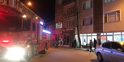 Çatı yangını korkuttu 