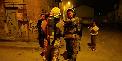 ÇATIDA YAKILAN MANGAL PANİĞE NEDEN OLDU