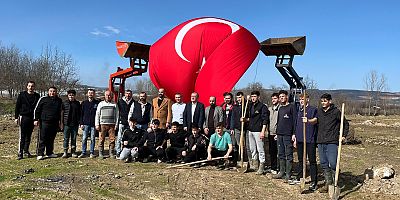 Çeltikçi’de Atalara Vefa: Gençlerle Çınar Fidanı Dikildi