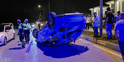 CERRAH KAVŞAĞI’NDA KAZA: 2 YARALI