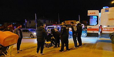 Cerrah Kavşağında Motosiklet Kazası