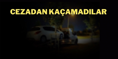 Cezadan kaçamadılar