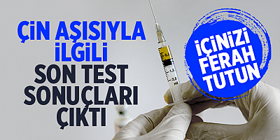 Çin'in Kovid-19 aşısı yüzde 97 oranında etkili