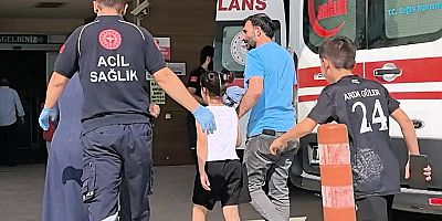 Çocuğun diline bıçak saplandı