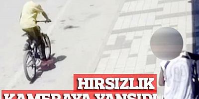 ÇOCUKLAR BİSİKLETİ ÇALDI