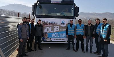 ÇOCUKLAR DONARAK ÖLMESİN DİYE… iNEGöL’DEN iDLiB’E YARDIM