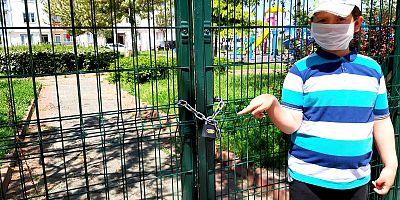 ÇOCUKLARA İZİN VAR AMA MESUDİYE’DE PARK KİLİTLİ