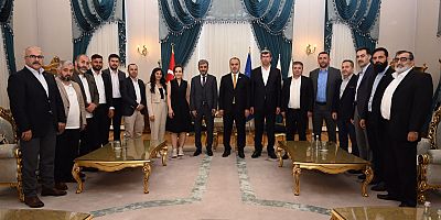 Dadaşlardan Başkan Aktaş’a ziyaret