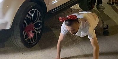 Damat eğlencesi eziyete dönüştü