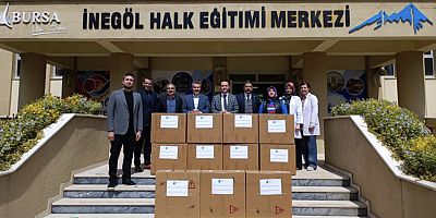 Depremzede çocuklarımızın bayramlıkları İnegöl’den