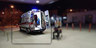 Direksiyon Hakimiyetini kaybeden sürücü duvara çarptı 2 Yaralı