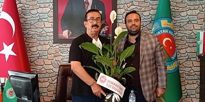 DP’DEN ÇELİK’E ZİYARET