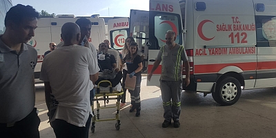 DUMANDAN ETKİLENEREK ZEHİRLENDİ