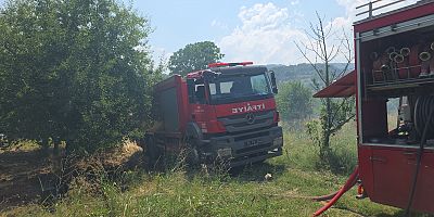 Edebey’de Mobilya Atölyesinde Yangın ve Patlama Paniği