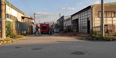 elektrik kontağından çıkan yangın korkuttu