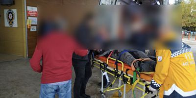 ELİNİ MAKİNEYE KAPTIRDI