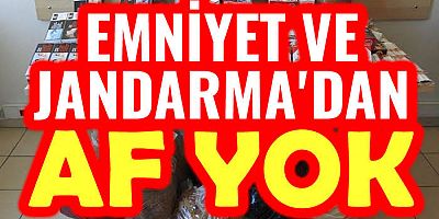 Emniyet ve Jandarma göz açtırmadı