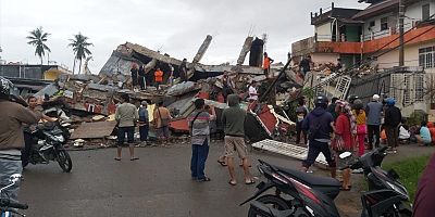 Endonezya'da 6,2 büyüklüğünde deprem: Ölü ve yaralılar var