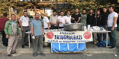 Ertugrulgazi Derneğinden Aşure ikramı 
