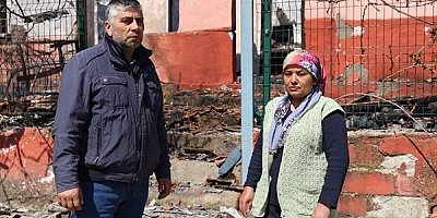 Evleriyle birlikte tüp bebek için biriktirdikleri paraları da yandı