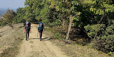Evliya Çelebi Yolu’nu yürümek için İnegöl’e gelen Hollandalılar, 
