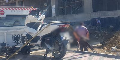 Feci kazada 2 kişi yaralandı