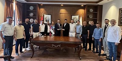 Federasyondan İnegöl Kaymakamı Ayhan Akpay’a Hayırlı Olsun Ziyareti