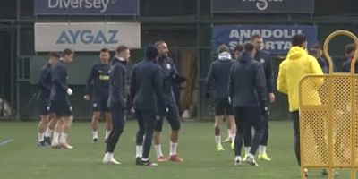 Fenerbahçe, Anderlecht maçı hazırlıklarını tamamladı