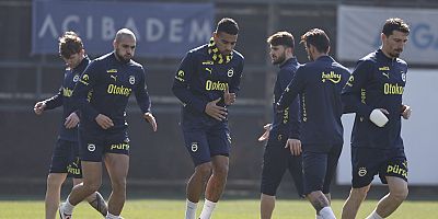 Fenerbahçe, Rangers maçının hazırlıklarını sürdürdü