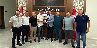 FEVDER ve Köy Derneklerinden Kaymakam Akpay’a Sondaj Projesi Ziyareti