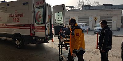 Forkliftin çarptığı işçi ağır yaralandı