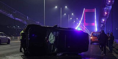 FSM Köprüsü'nde zincirleme trafik kazasında 4 kişi yaralandı