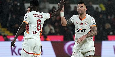 Galatasaray puanını 50'ye çıkardı