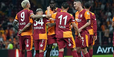 Galatasaray, Süper Lig'de 6 maçta 18 gol attı
