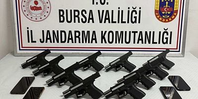 Gemlik’te Silah Operasyonu: 10 Ruhsatsız Tabanca Ele Geçirildi, 4 Şüpheli Tutuklandı