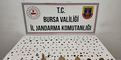 Gemlik’te Tarihi Eser Operasyonu: 202 Sikke ve Obje Ele Geçirildi