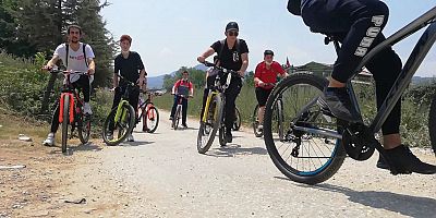 GENÇLER DOĞAYA PEDAL ATTI